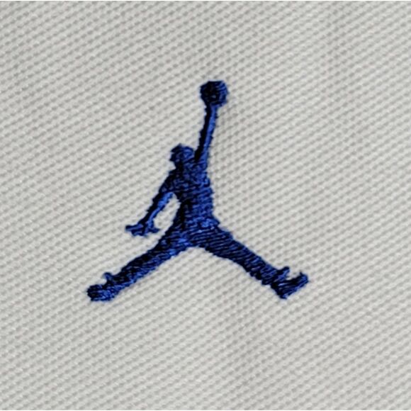 Air Jordon Mens XL University of Florida Gators White Blue Collar Polo Pre-Owned - Picture 7 of 11